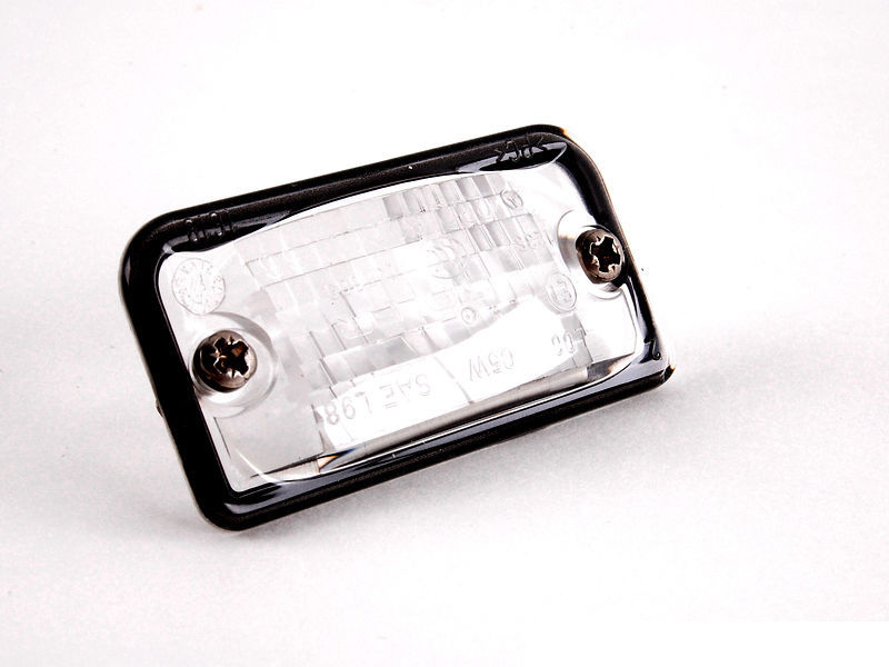 MERCEDES BENZ SL550 SL63 LICENSE PLATE LAMP LENS GENUINE OEM NEW