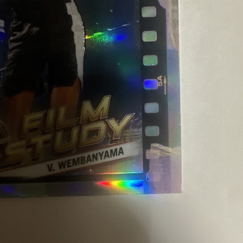 2023-24 Topps Chrome - Film Study Silver #FS-13 Victor Wembanyama (RC) Mint! - Picture 4 of 5