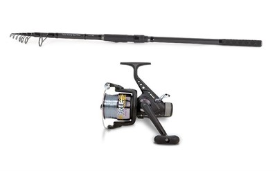 Hechtcombo Beginner Tele 3,60m / 3,00lbs / 50-100g Deadbaitrute + Freilaufrolle