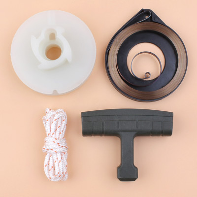 #ad Recoil Starter Spring Pulley Grip Rope Kit For HUSQVARNA 50 51 55 Chainsaw NEW $13.99