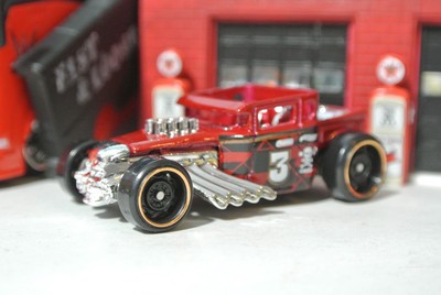 Hot Wheels Bone Shaker Loose - Red - 1:64 | eBay