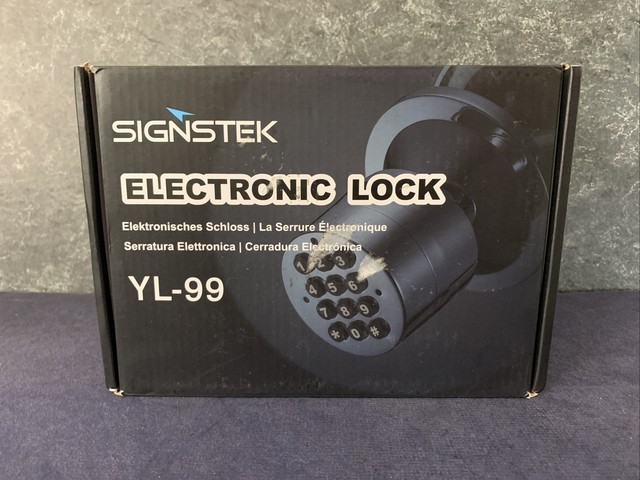 Signstek Keyless Digital Electronic Entry Security Safety Door Lock Lockersilver For Sale Online Ebay