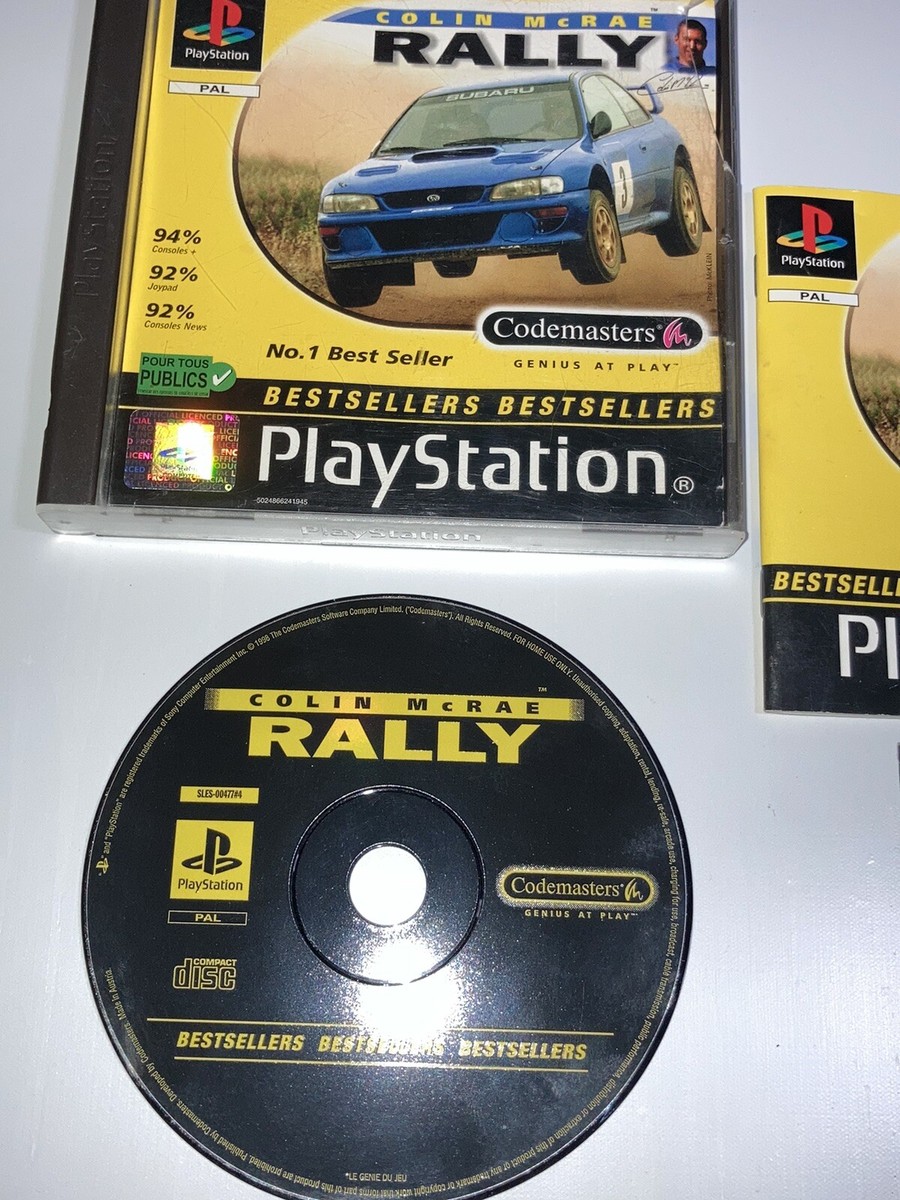Colin McRae - PS1 - Platinum - BE - Jeux vidéo Colin McRae - PS1 - Platinum - BE - Jeux vidéo
