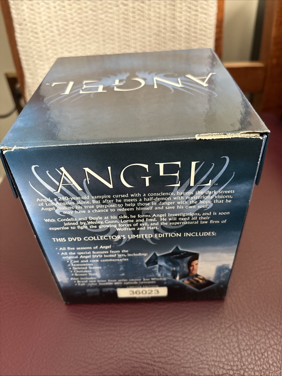 ディセクション・エンジェルSR3枚セット Angel 30 Disc DVD Collector Box Set Series 1-5 w Insert