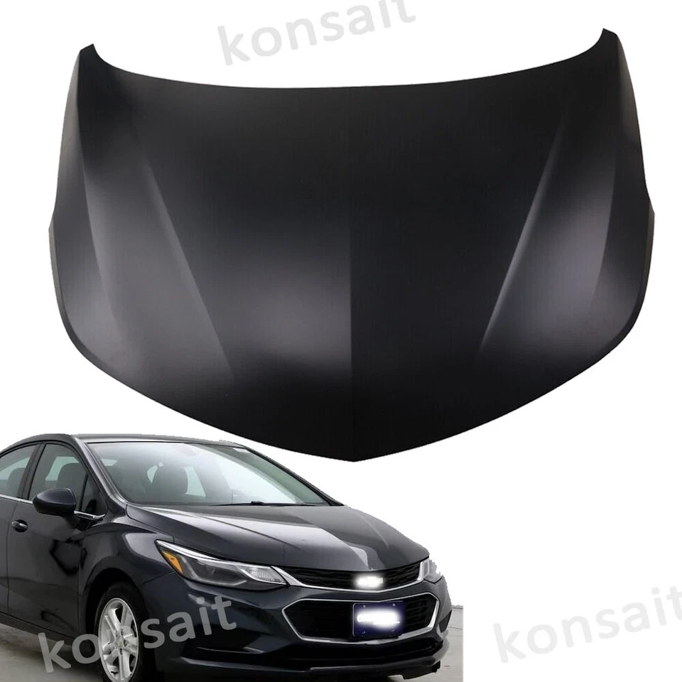 For Chevrolet Cruze 2017-2019 Hood Replacement - Fits All Versions Foto 2 de 4