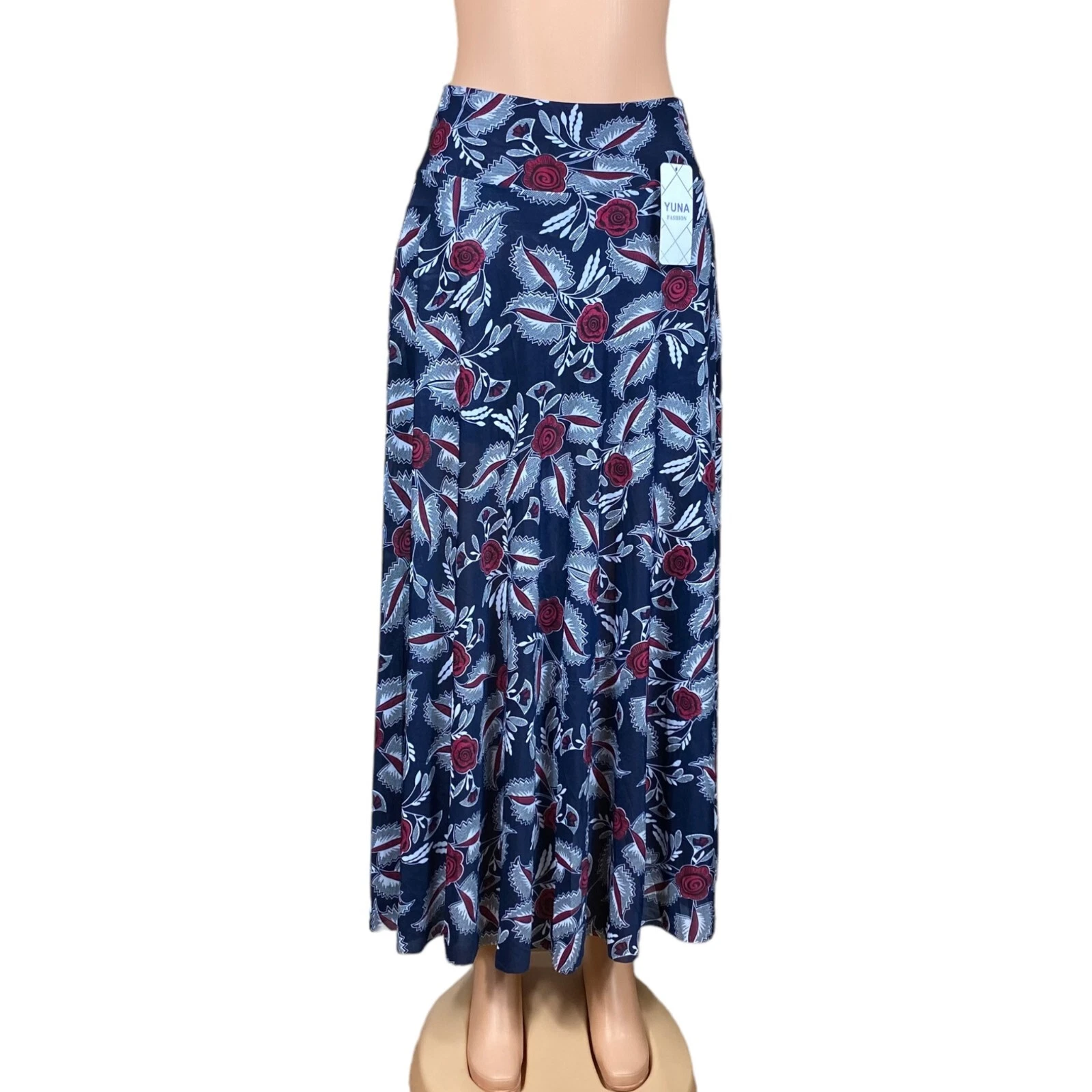 Women skirt floral print Elastic waist with shorts Size S M L XL
Opens in a new window or tab