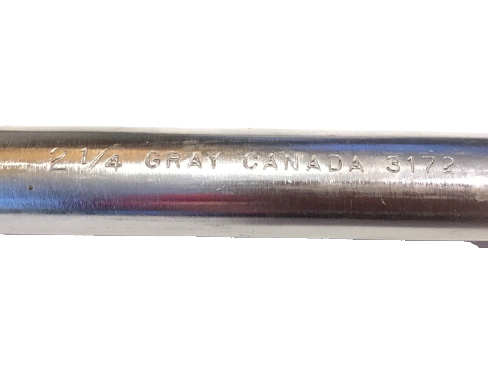 Gray Tools 2-1/4” 12 Point Chrome Combination Wrench 30” Long 3172 VERY NICE