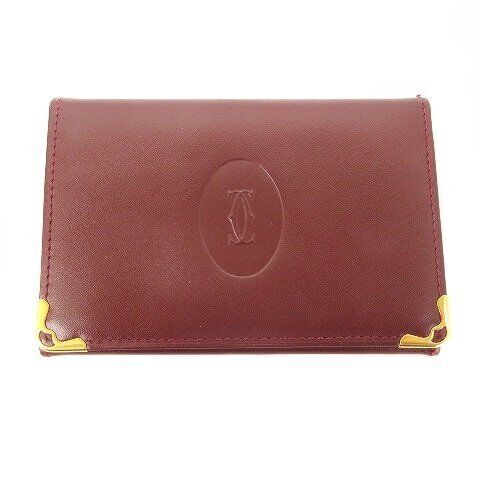 IXYVIA Horizontal Leather ID Case Badge Holder, Card Holder