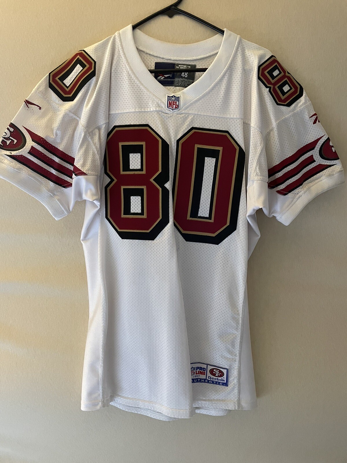 Authentic Reebok Jerry Rice Jersey 1997 eBay