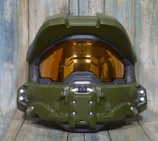 Microsoft Halo Chief Helmet Mask 2015 Halloween Costume Darker Gold Version