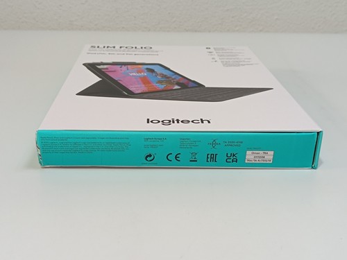 Logitech Slim Folio Tastatur Hülle für iPad (7., 8., 9. Gen) QWERTY UK _0.75_5 - Bild 2 von 9