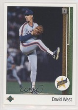 1989 Upper Deck Star Rookie David West #7 00jz