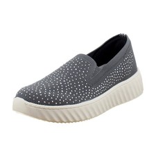 Bzees Wednesday Bright Womens Athletic Graphite