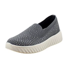 Bzees Wednesday Bright Womens Athletic Graphite