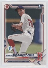 2021 Bowman Draft 1st Edition Elmer Rodriguez-Cruz #BD-37 5u3