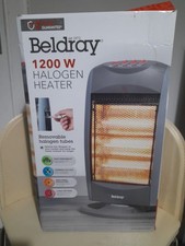 Beldray EH0197S2STK Portable Halogen Heater - Grey