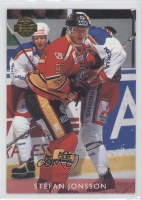 1995-96 Leaf Elit Set Sweden Stefan Jonsson #79 0f8