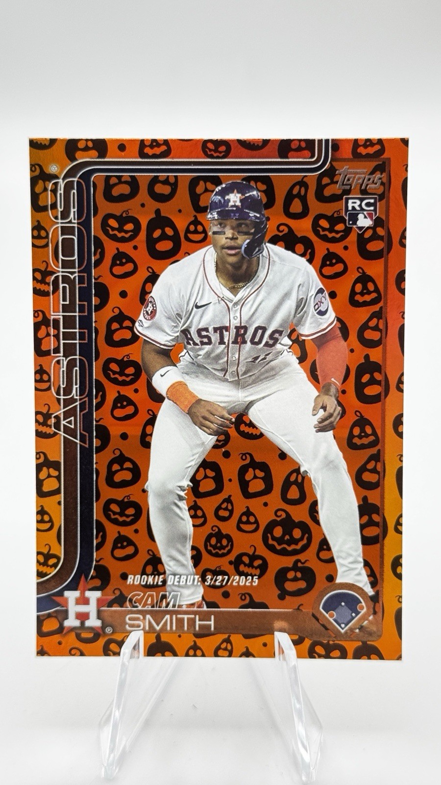 2025 Topps Update Series - Cam Smith #US45 Jack O’Lantern (RC)