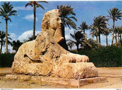 Postcard - Egypt - Giza - The Sphinx of Sakkara - CPM - See Scans Recto-V