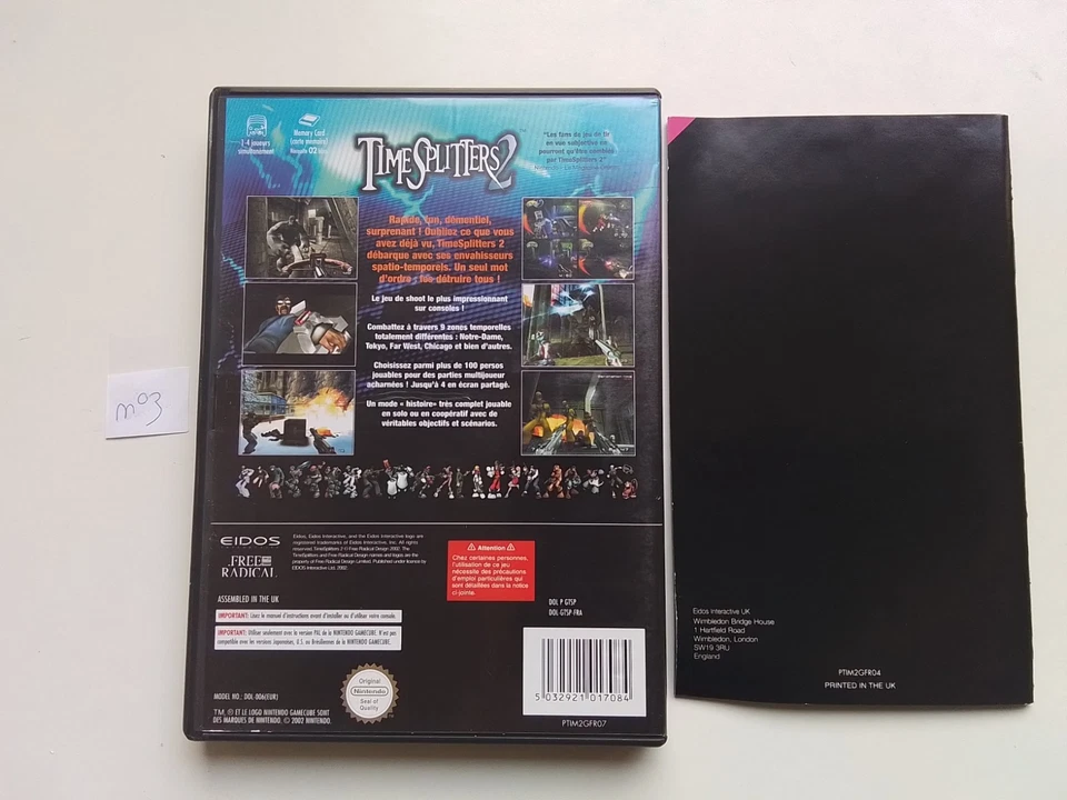 Time Splitters 2 Complet sur Nintendo Gamecube !!! - Imagen 3 de 4