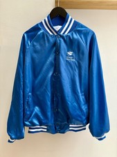 West Ark VTG 80s St. Vincent Mercy Hospital satin jacket XL/2X Made In USA 