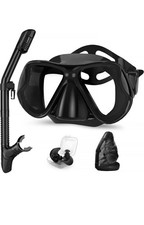 Snorkel SetPanoramic Wide ViewAnti Fog Scuba Diving MaskProfessional Snorkeling