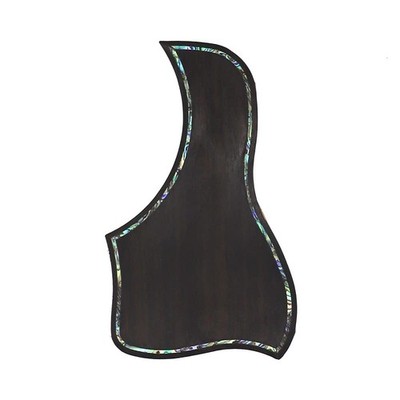 Soild Rosewood Pickguard with Abalone Inlay Line for for Wood Classical Folk Aco
