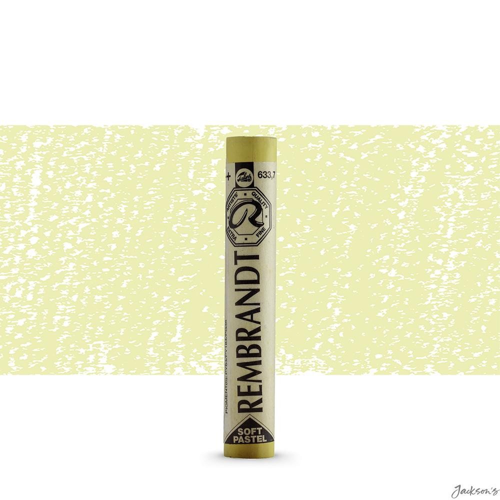 Royal Talens Rembrandt Soft Pastel Stick Permanent Yellow Green For Drawing