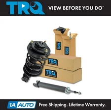 TRQ Loaded Quick Complete Strut Spring Mount Assembly Shock Front Rear Set 4pc