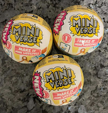 MGA's Mini Verse Make It Mini Lifestyle Series 1 Pack of 3 Sealed