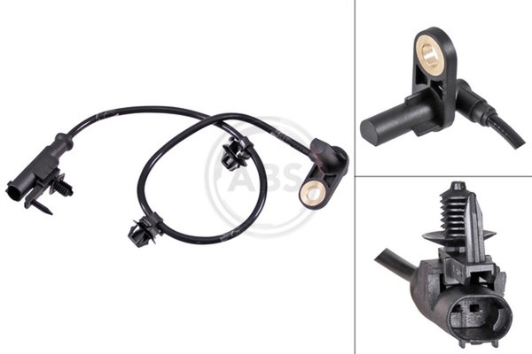 A.B.S. ABS Sensor Raddrehzahl 31691 FüR QX70 Infiniti FX AWD 30D-image