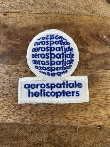 Vintage Aerospatiale Helicopters Patch