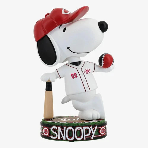 Snoopy Cincinnati Reds 2025 Peanuts Bighead Bobblehead MLB