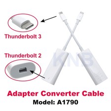 USB-C Thunderbolt 3 to Thunderbolt 2 Adapter Converter Cable A1790