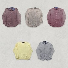 Chaps Mens 5 Piece Outfit Bundle Size L Jumpers + Shirts