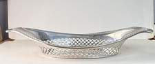 Antique Webster Company Sterling Silver Pierced Design Bread Basket 174 grams