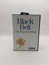 Black Belt (Sega Master System, 1986) - SMS Mega Cartidge Vintage Complete