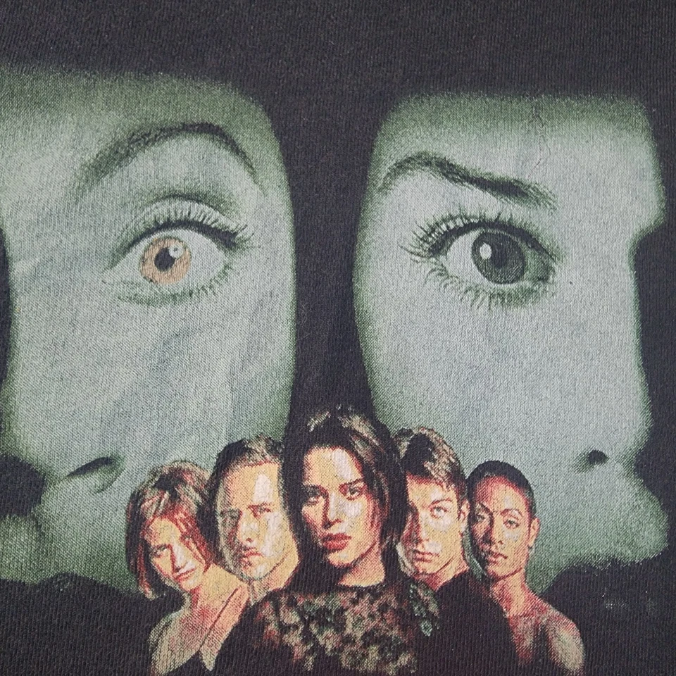 Camiseta promocional Scream 2 M1 1997 vintage años 90 rara camiseta de película WES CRAVEN Foto 3 de 4