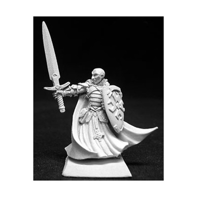 Reaper Warlord Crusaders Sir Malcom - Templar Lightbringer Pack New