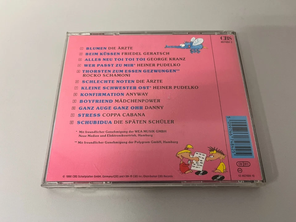Various – Moskito-Songs 2 - rare CD © 1990 - incl. Die Ärzte-Blumen.. - Bild 3 von 3