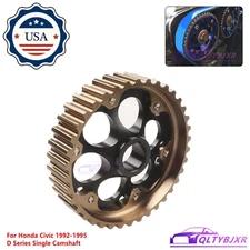 Cam Gear Pulley Timing Gear For 1988-95 Honda SOHC D15 D16 D-Series Engine Black