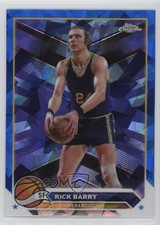 2023-24 Topps Chrome Sapphire Edition Rick Barry #193 HOF 13gp