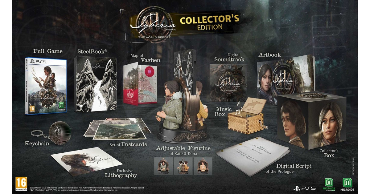 Syberia: The World Before Collector s Edition - Jeu PC et console de salon de Benoît Sokal