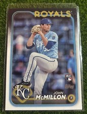 2024 Topps John McMillon #571 RC Royals