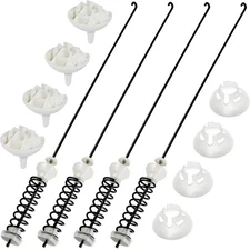 W10780048 W10821956 Suspension Rod Kit for Whirlpool Kenmore Washer 4Pcs