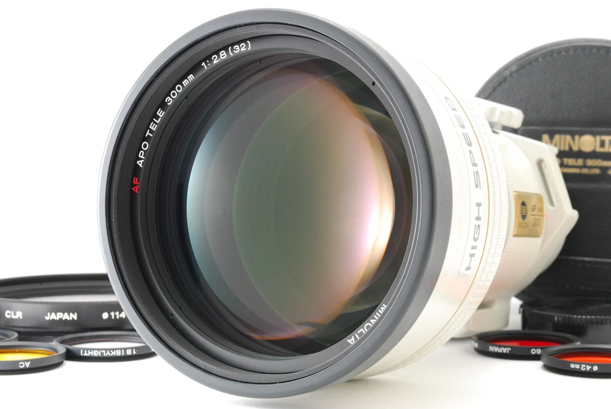 Minolta f/2.8 Camera Lenses 300mm Focal for sale - eBay