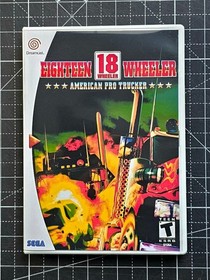 Dreamcast Eighteen 18-Wheeler, You Choose Custom Case NO Game NO Manual