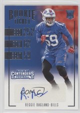 2016 Panini Contenders Rookie Ticket Reggie Ragland #178 Auto 9x7
