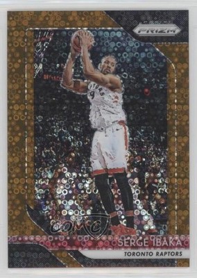 2018-19 Panini Prizm Fast Break Bronze Prizm 4/20 Serge Ibaka #73 5l1