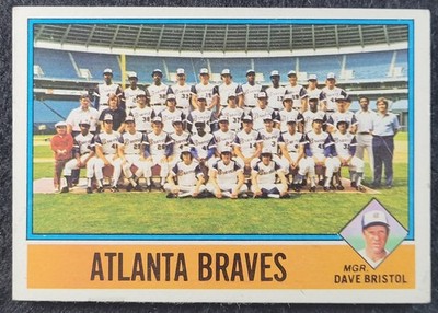 1976 Topps Atlanta Braves Team Set PHIL NIEKRO H.O.F.